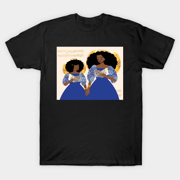 Songbird Angels T-Shirt by tabithabianca